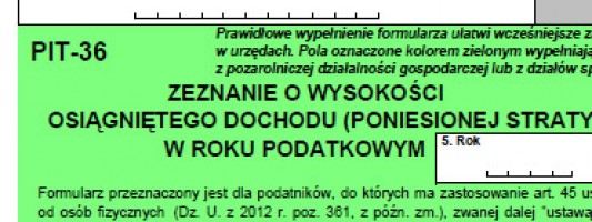 Informacje o PIT-36 - Rozliczenie PIT przez Internet 2019 ...