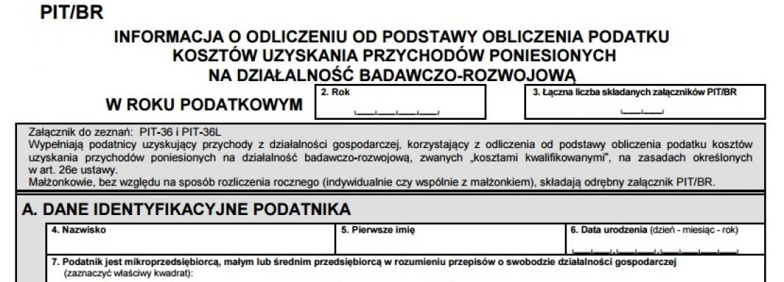 załącznik pit/br
