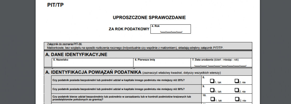 załącznik pit/tp
